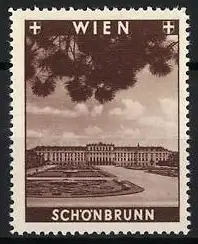 Reklamemarke Wien, Schönbrunn, Schlossansicht