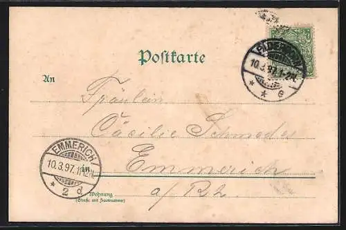 Künstler-AK Bruno Bürger & Ottillie Nr.258: Landparthie, Pferdekutsche mit Leuten im Regen