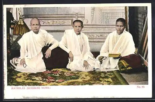 AK Burma, Mathilas, Burmese Nuns