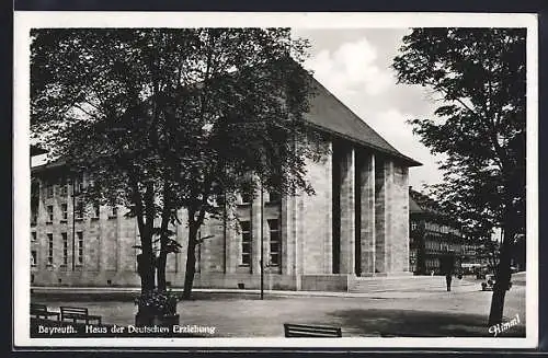 AK Bayreuth, neben dem Haus der Deutschen Erziehung