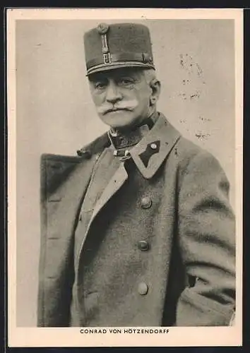 AK Conrad von Hötzendorff, Portrait in Uniform