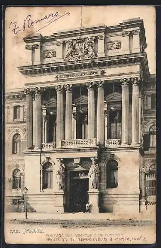 AK Madrid, Portada del Ministerio de Fomento
