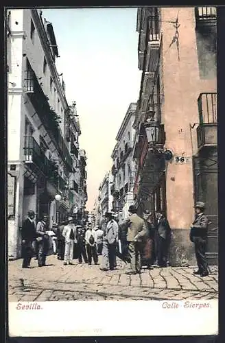 AK Sevilla, Calle Sierpes