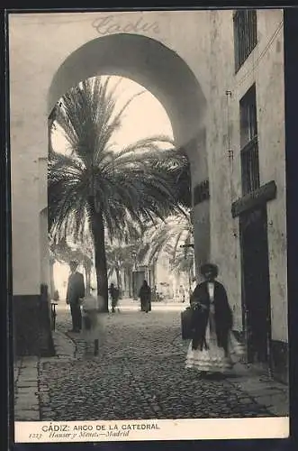 AK Cádiz, Arco de la Catedral