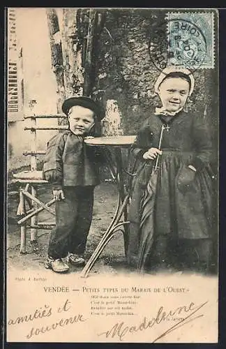 AK Vendée, Petits Types du Marais de l`Ouest, Pays de la Loire