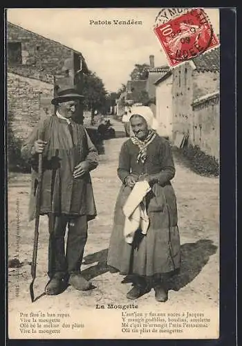 AK Patois Vendéen, La Mougette, Pays de la Loire