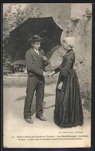 AK Challans /Vendée, Le Maraîchinage, Pays de la Loire