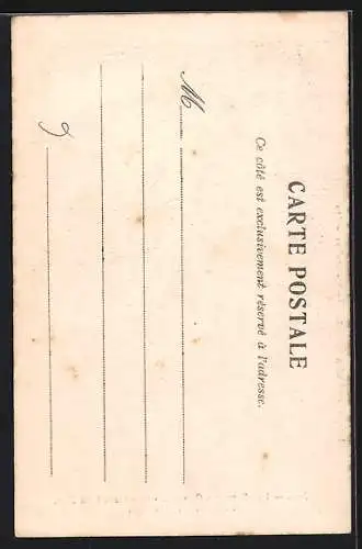 AK Sables-d`Olonne, Le travail du filet, Sablaise a l`echeveau, Fischerin beim Netzknüpfen