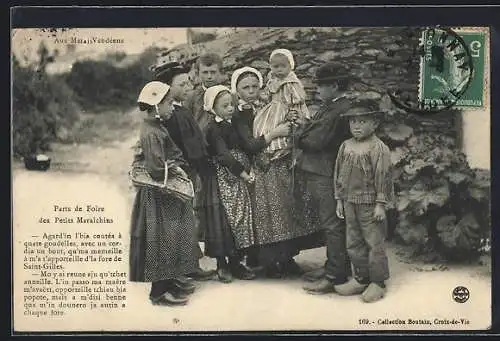 AK Saint-Gilles, Parts de Foire des Petits Maraîchins, Kinder