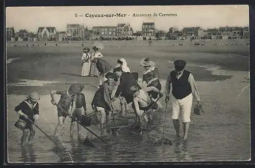 AK Cayeux-sur-Mer, Amateurs de Crevettes