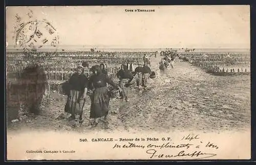 AK Cancale, Retour de la Pêche