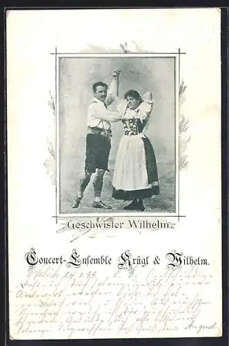 AK Concert-Ensemble Krügl & Wilhelm, Variete