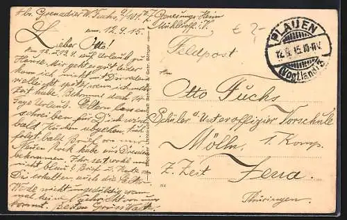 AK Paul Spannau`s Variété- und Schauspiel-Ensemble