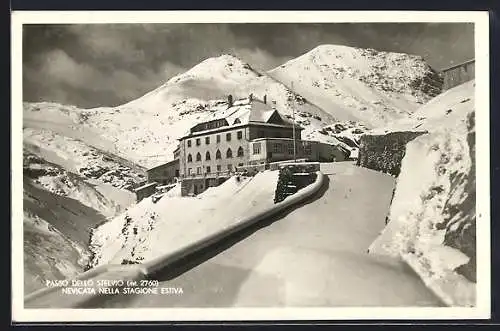 AK Passo dello Stelvio, Nevicata nella Stagione Estiva