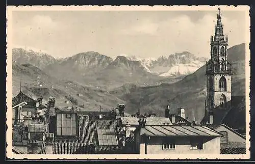 AK Bolzano, Panorama verso le Dolomiti