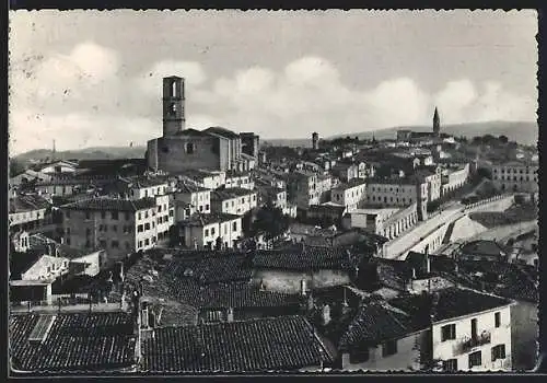 AK Perugia, Panorama e Chiesa di S. Domenico