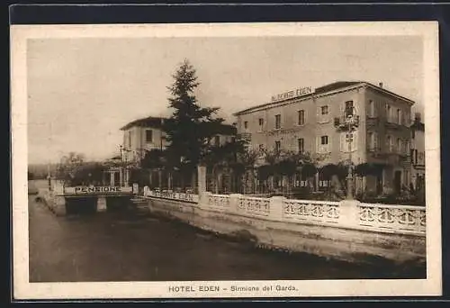 AK Sirmione del Garda, Hotel Eden A. Montresor fu Ferdinando