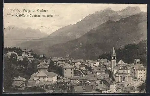 AK Pieve di Cadore, Panorama dal Colle Contras