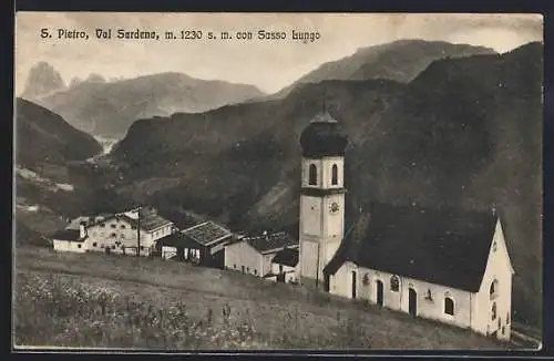 AK S. Pietro /Val Gardena, St. Pieto con Sasso Lungo