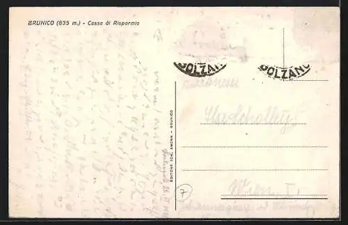 AK Brunico, Cassa di Risparmio