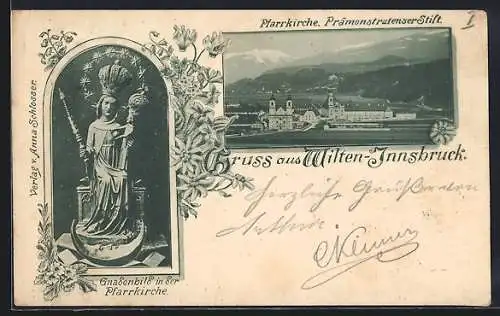 AK Wilten-Innsbruck, Pfarrkirche, Prämonstratenser-Stift