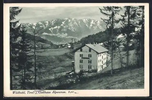 AK Wildbichl, Gasthaus Alpenrose