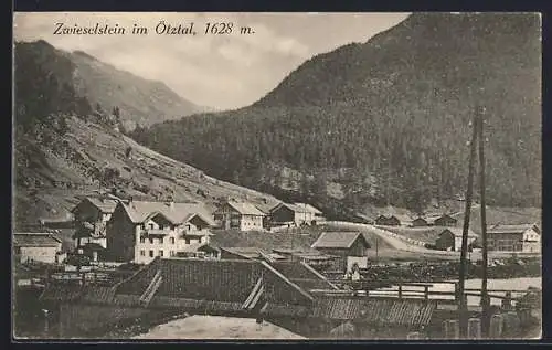 AK Zwieselstein im Ötztal, Gesamtansicht