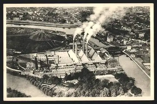 AK Angleur, Zinkmijnen Vieille Montagne, werkhuizen