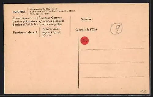 AK Soignies, Chantier de pierres de taille