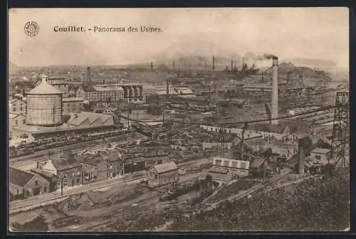 AK Couillet, Panorama des Usines