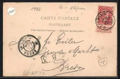 AK Soignies, Carrières du Hainaut, Cisement coté Nord