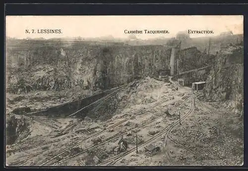 AK Lessines, Carière Tacquenier, extraction