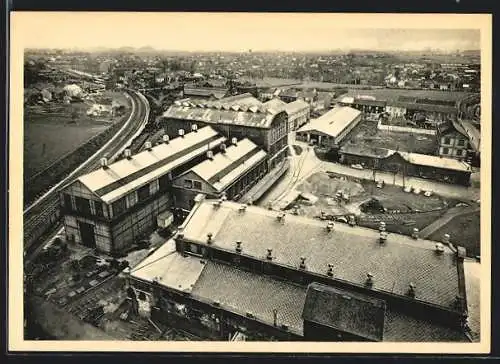 AK Monceau-sur-Sambre, Charbonnages de Monceau-Fontaine, siège no. 10, Batiments de l`Atelier Central