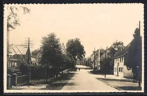 AK Marienheide, Partie in der Hauptstrasse