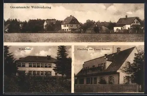 AK München-Waldtrudering, Waldschule, Handlung von Fanny Ermaier