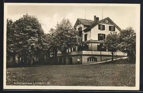 AK Lörrach i. B., Partie am Schützenhaus