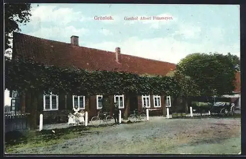 AK Grönloh, Gasthof Albert Flüsmeyer