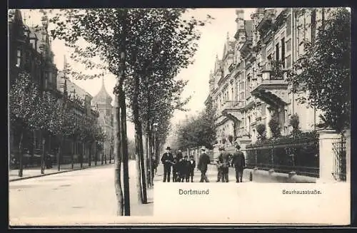 AK Dortmund, Partie in der Beurhausstrasse