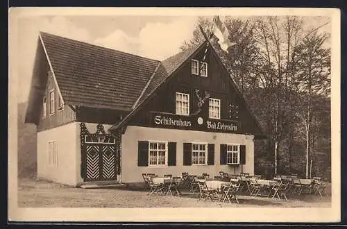 AK Bad Liebenstein /Thür., Restaurant Schützenhaus von W. Marx