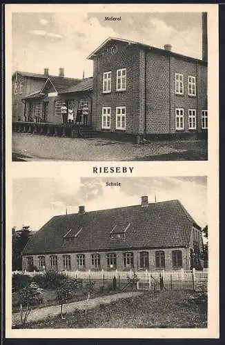 AK Rieseby, Meierei und Schule