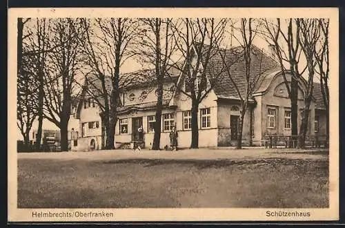 AK Helmbrechts /Oberfranken, Partie am Schützenhaus