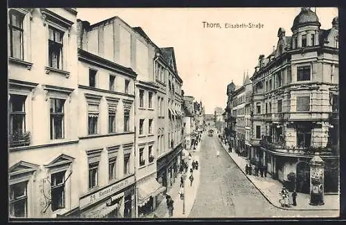 AK Thorn, Blick in die Elisabethstrasse