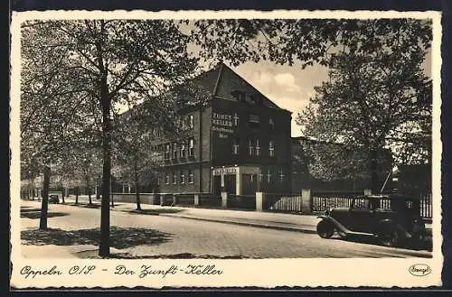 AK Oppeln /O.-S., Gasthaus Zunft-Keller