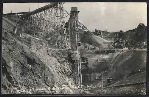 AK Ipoh, Gopeng Consolidated Tin Mines, Hydraulic Elevators