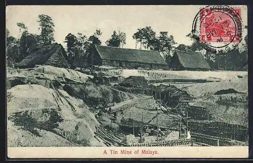 AK Malaya, A Tin Mine, Zinn-Mine