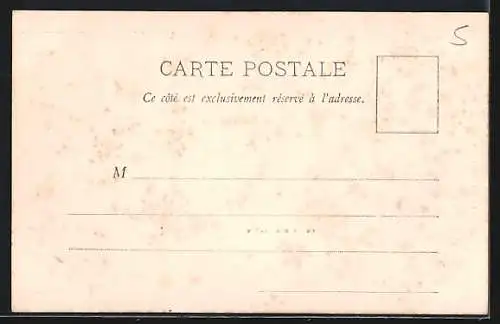 AK Ambert, Cours des Allées avec fontaine et arbres