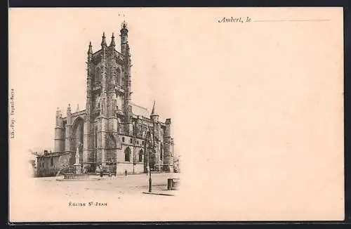 AK Ambert, Église St-Jean