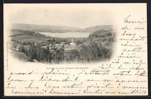 AK Aydat, Village et lac d`Aydat (Auvergne)