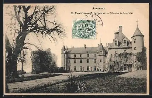 AK Aigueperse, Château de Joserand en Auvergne