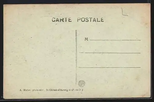 AK Viaduc des Fades, Vue générale du viaduc et de la vallée de la Sioule
